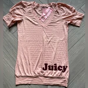 Juicy puff sleeve tee